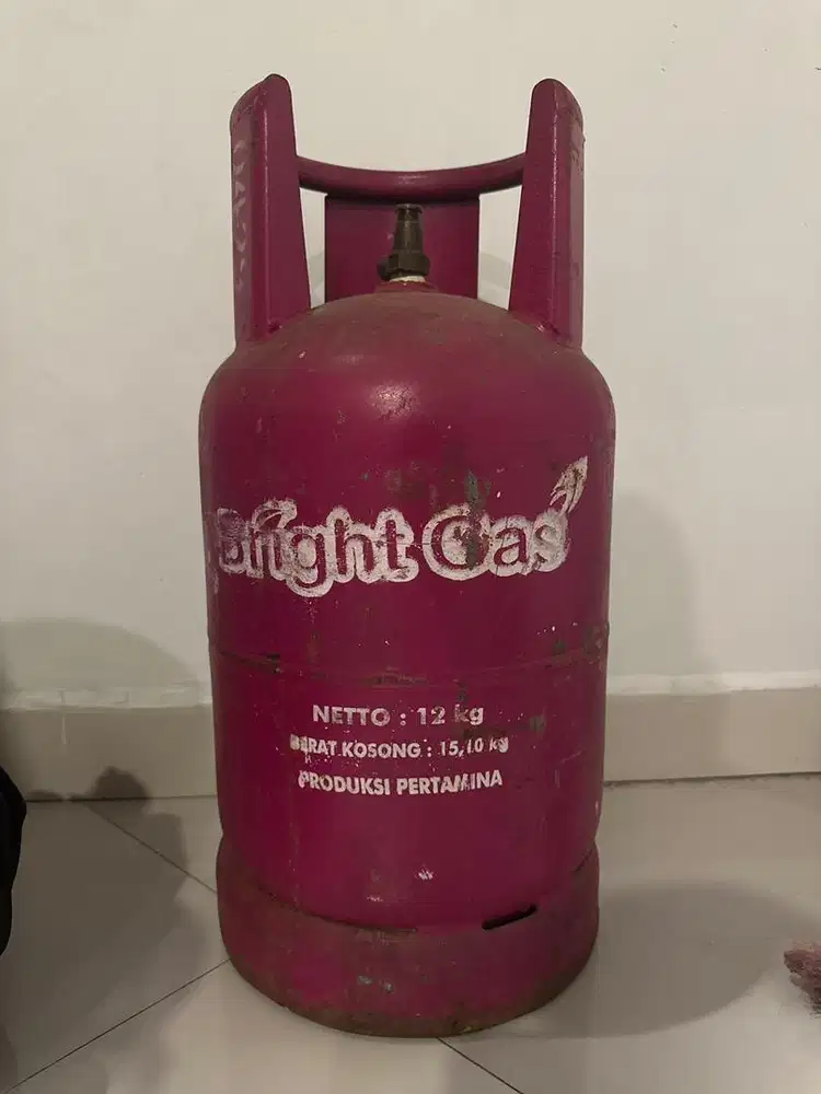 Tabung gas kosong bright gas 12kg merah