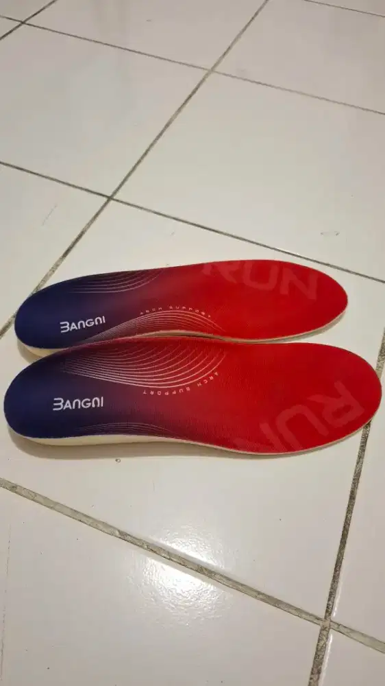 DIJUAL ARCH SUPPORT BANGNI INSOLE SEPATU LARI PANJANG 29CM