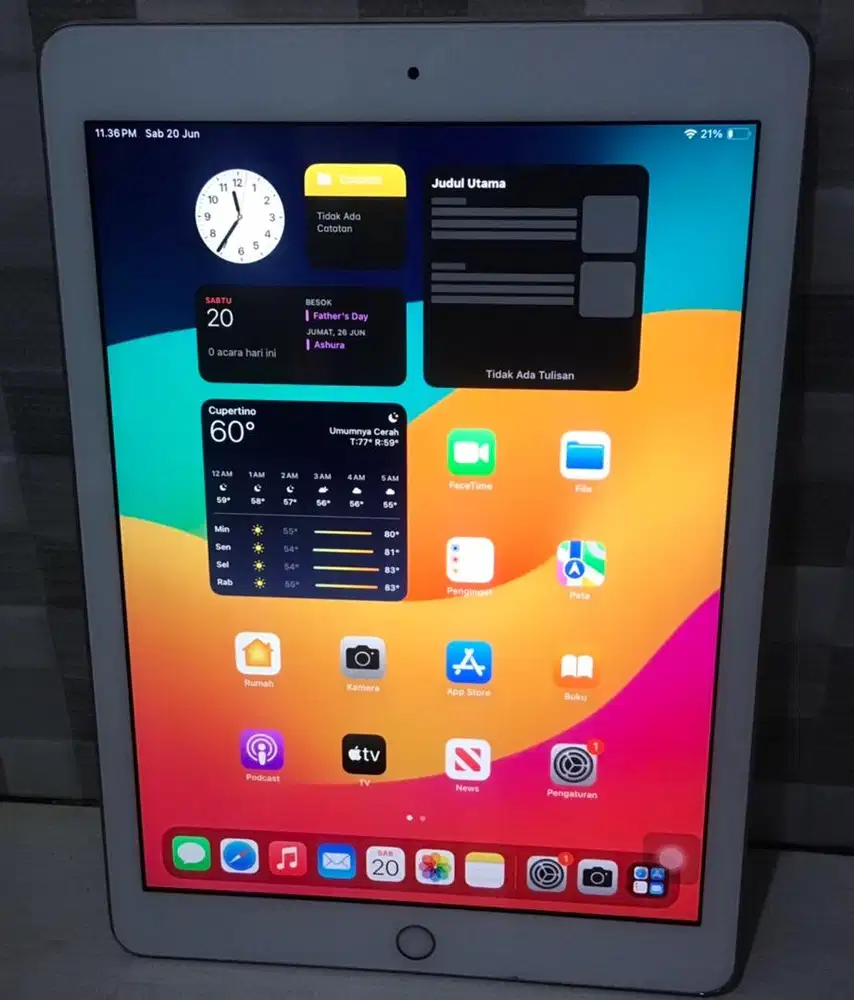 iPad Generasi 6 128GB Gold Wifi Only