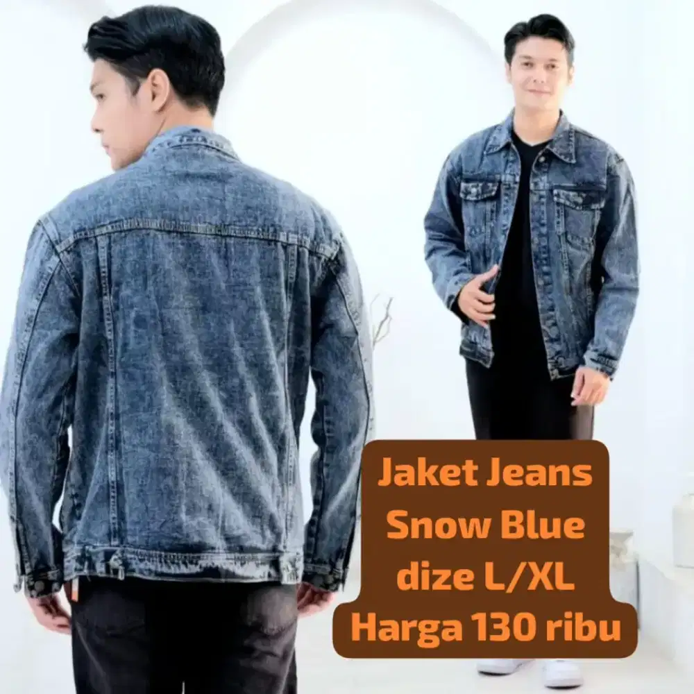 Jaket jeans comfy