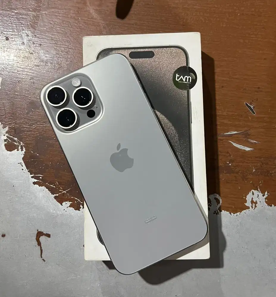 IPHONE 15 PRO MAX 256GB SECOND RESMI IBOX