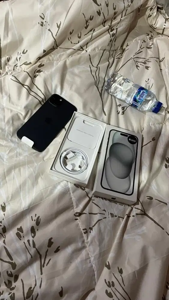 Iphone 15 Plus Titanium Black 128GB (resmi BliBli)