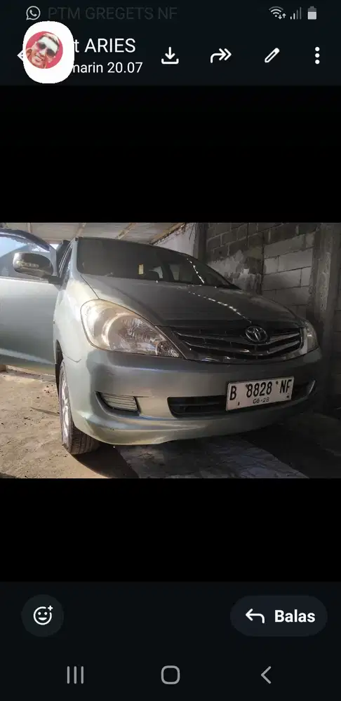 Toyota Kijang Innova 2008 Bensin