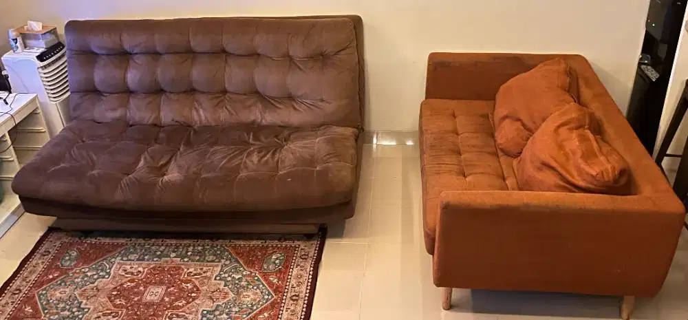 Jual sofa set 2 unit