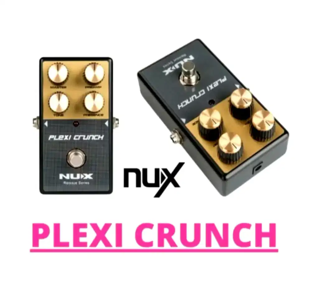 EFEK GITAR NUX PLEXI CRUNCH DELAY