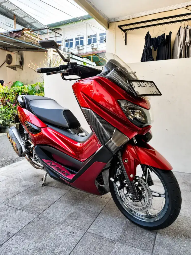 Nmax 2019 lengkap stnk+bpkb full modif mulus jarang dipakai