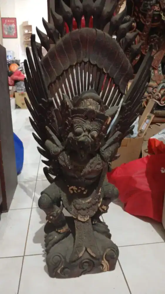 Ini patung burung bali. Harga 650.rb.