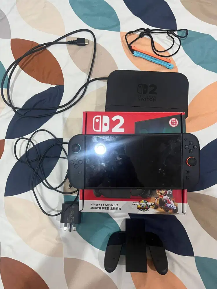 Nintendo Switch 2 Bekas Bundle Mario Kart World