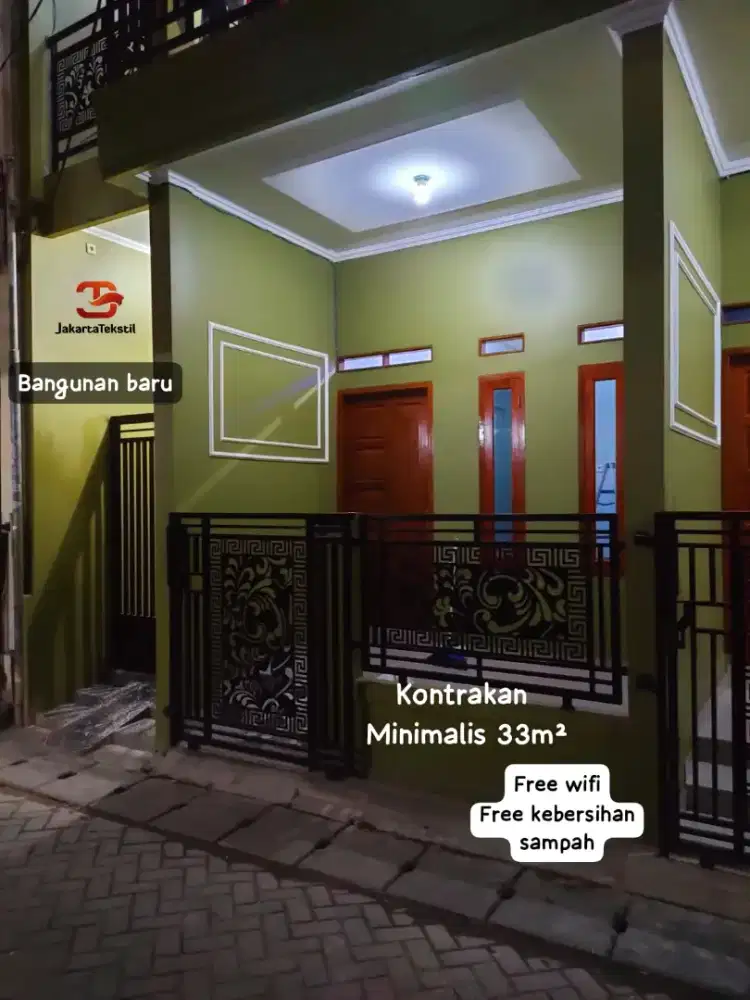 READY Rumah kontrakan 3 petak minimalis siap huni lt 2