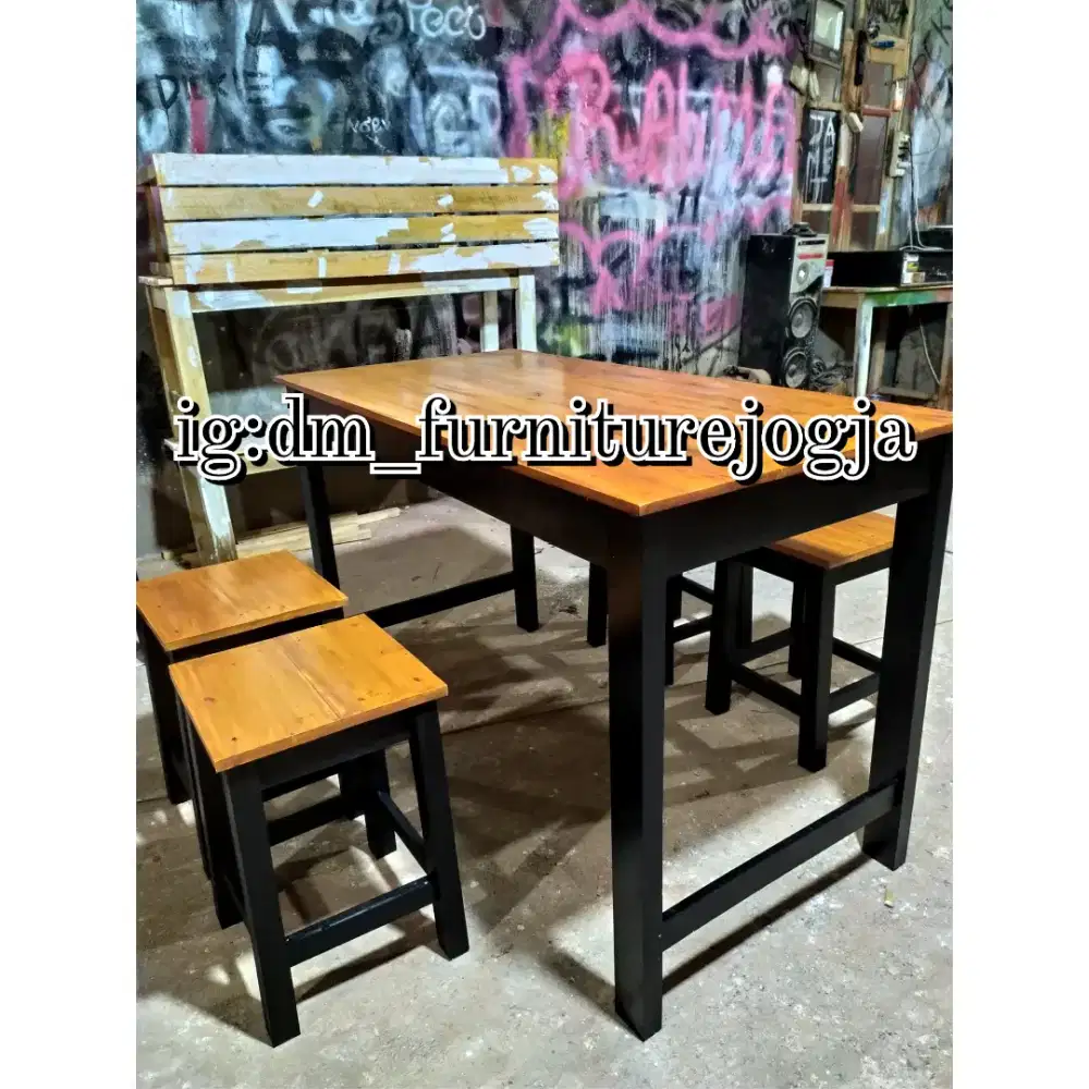 meja kursi warkop