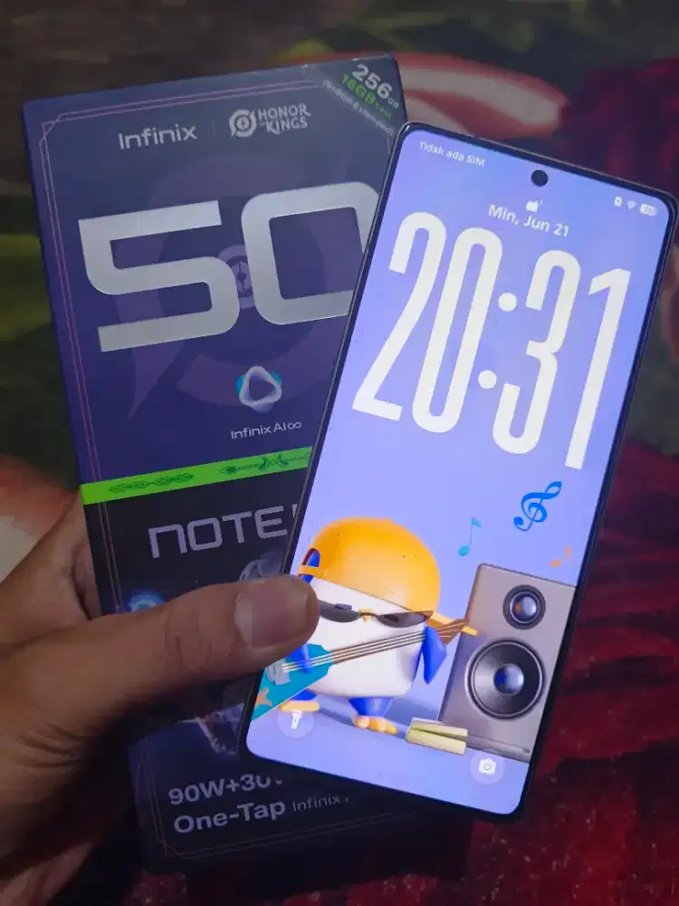 Infonix note 50 pro 8+8/256 fullset garansi