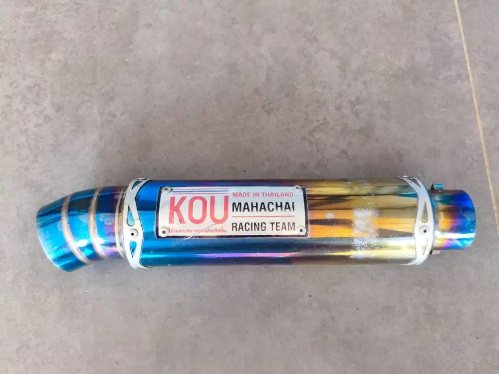 Silencer Knalpot Racing KOU Mahachai Made In thailand Suzuki Satria FU