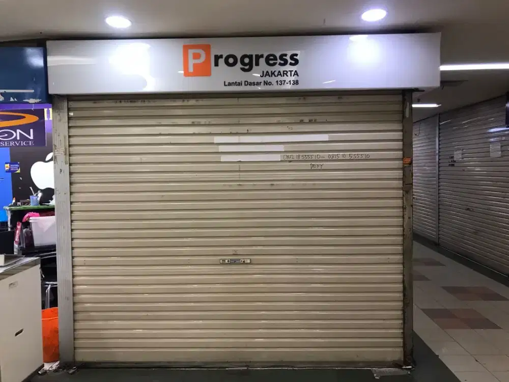 IITC FATMAWATI DIJUAL MURAH LT DASAR NO D 138, 1 KIOS STRATEGIS SEBELAH TOKO DEKAT ESCALATOR DAN LIFT DAN HALL BESAR