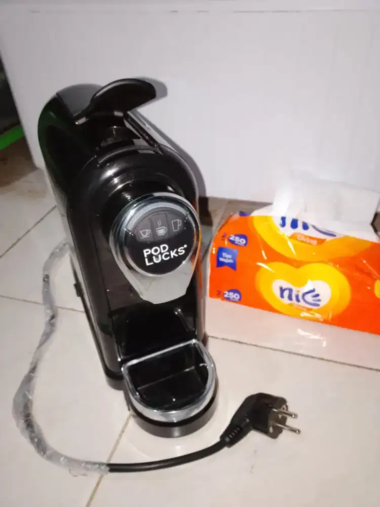 Jual mesin kopi PODLUCKS kondisi masih bagus .