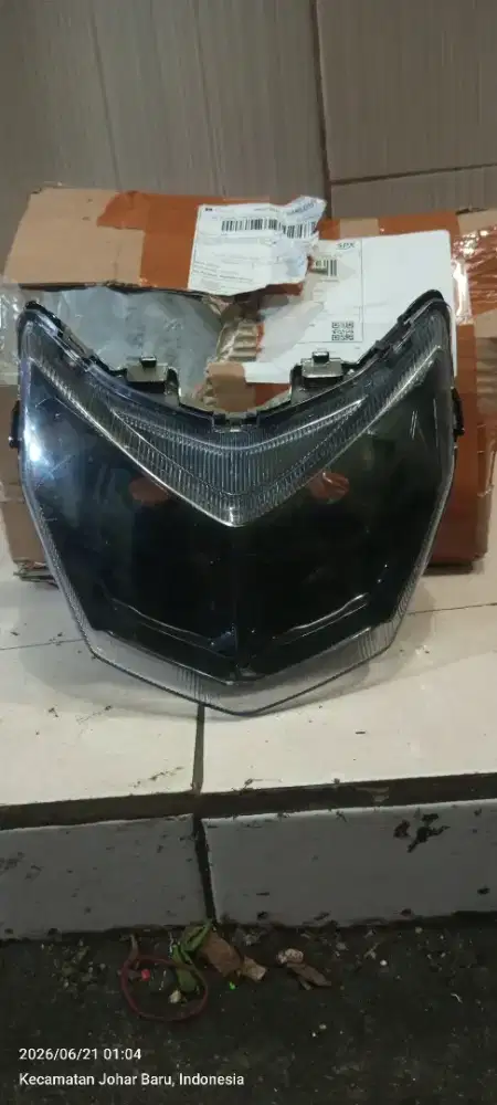 Reflektor plus mika Supra x 125 injeksi