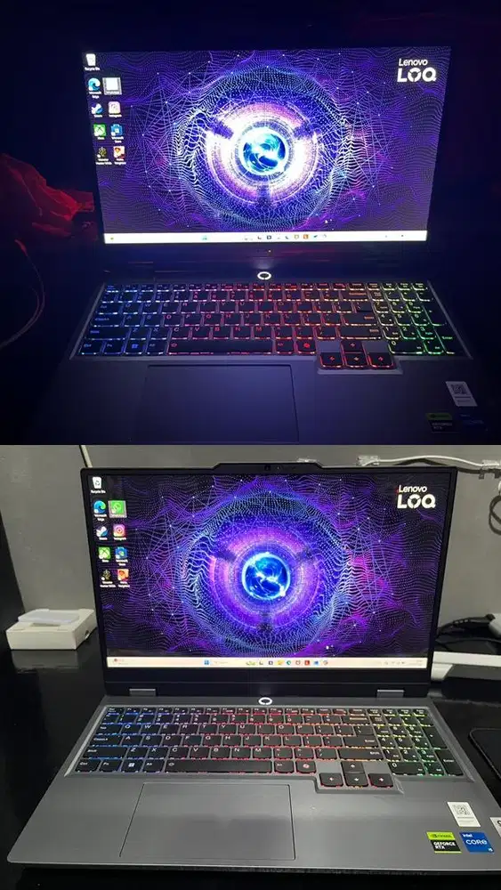 Jual Laptop Lenovo LOQ 15 i5-13450HX RTX3050 ,RAM 16GB / 512GB