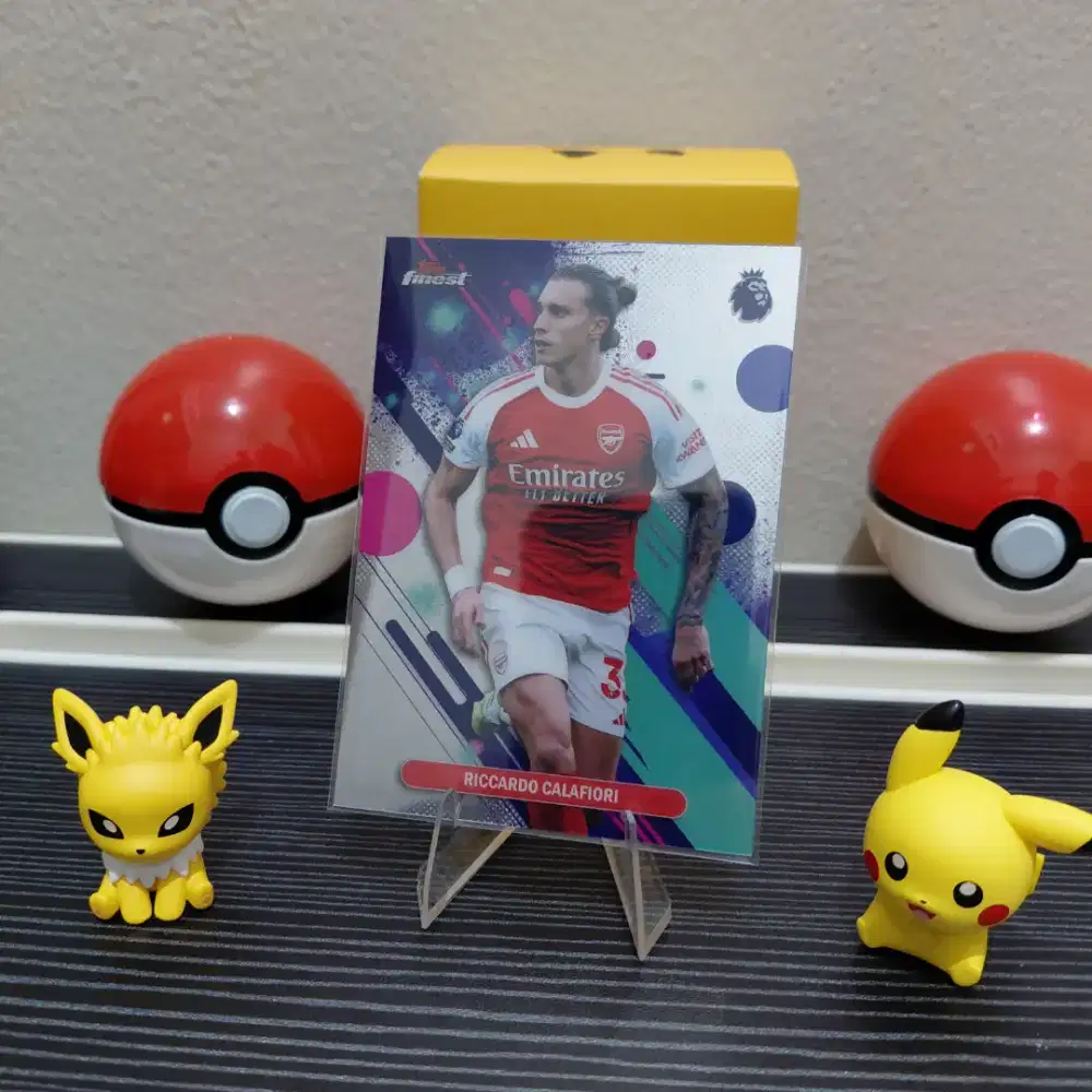 Kartu Topps Arsenal Calafiori Martinelli Rice Merino Eze 2025/2026