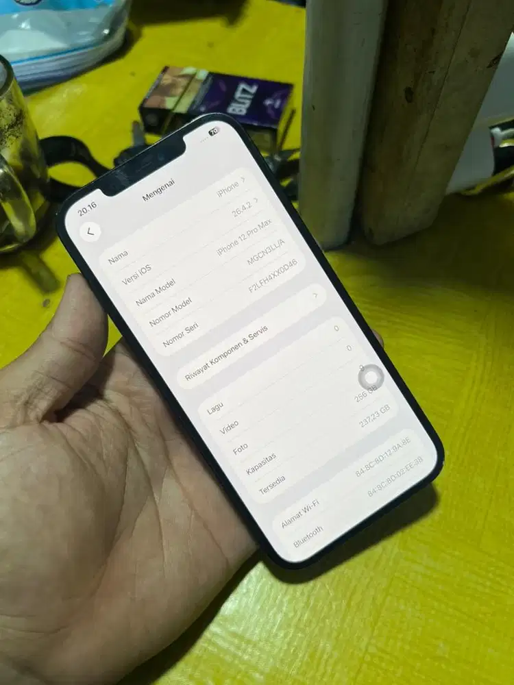Iphone 12 promax 256 inter