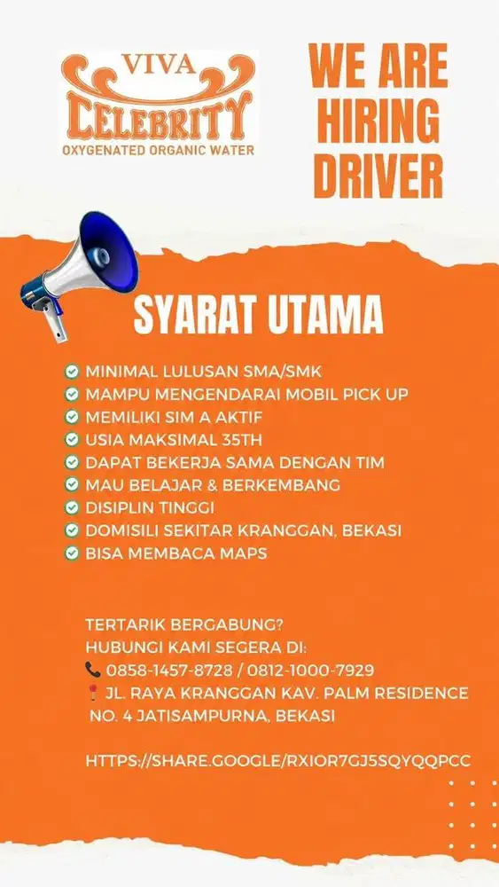 LOKER DRIVER PICK UP AMDK