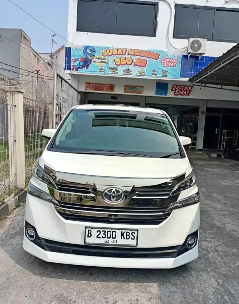 Toyota Vellfire G 2.5 AT 2015 Istimewa
