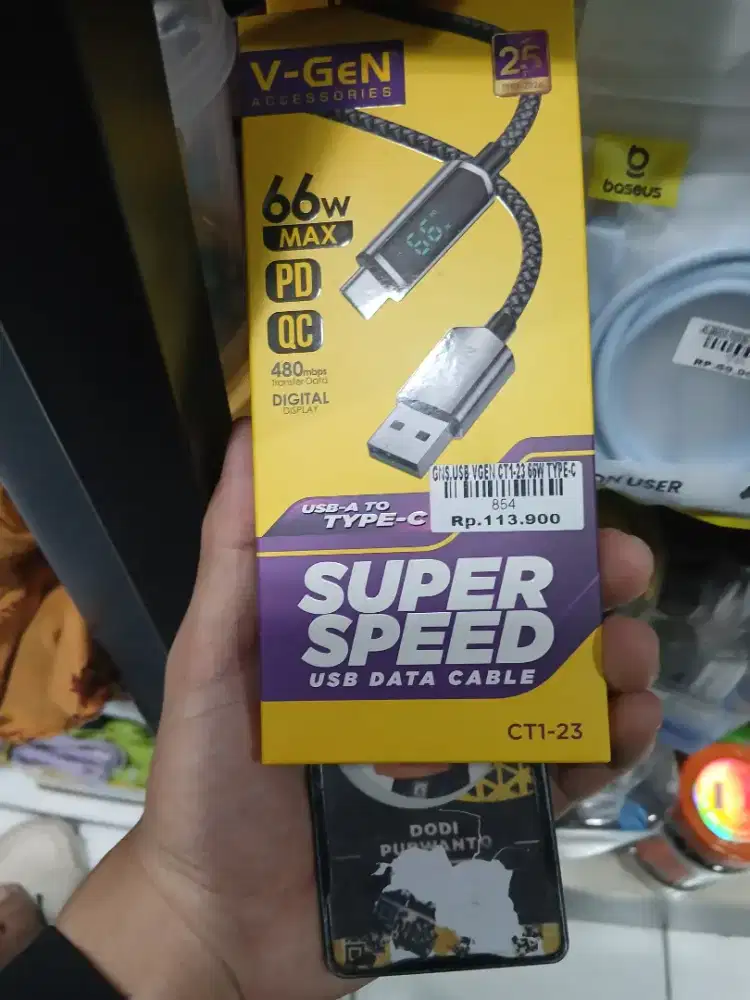 GNS,USB VGEN CT1-23 66W TYPE-C
 ATLANTIS DAHSYAT