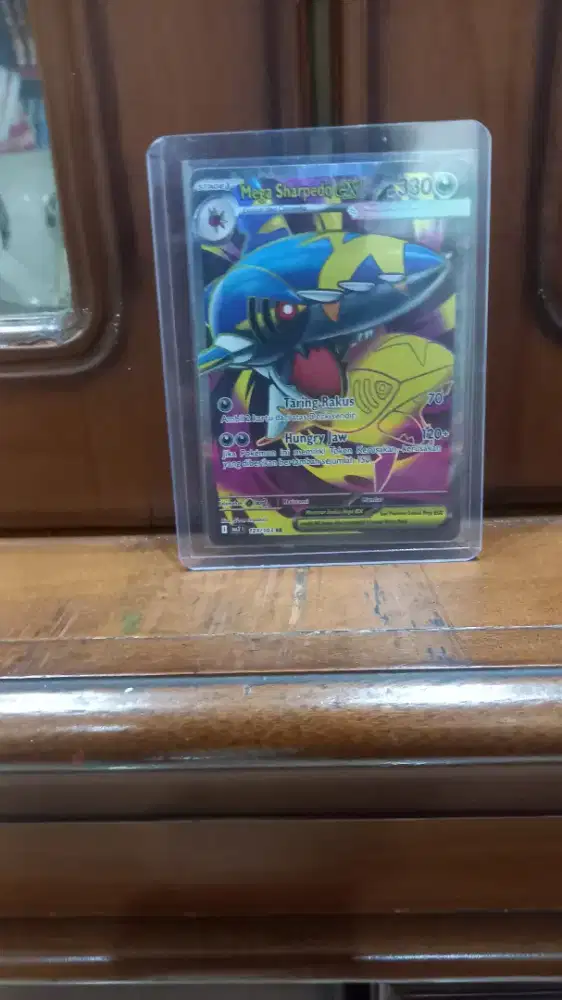 Kartu pokemon mega sharpedo ex