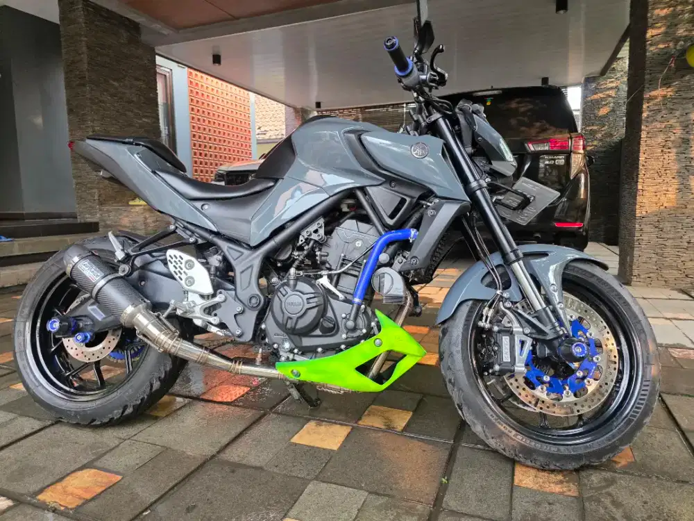 yamaha MT25 th 2024 full modif, low Km 1200