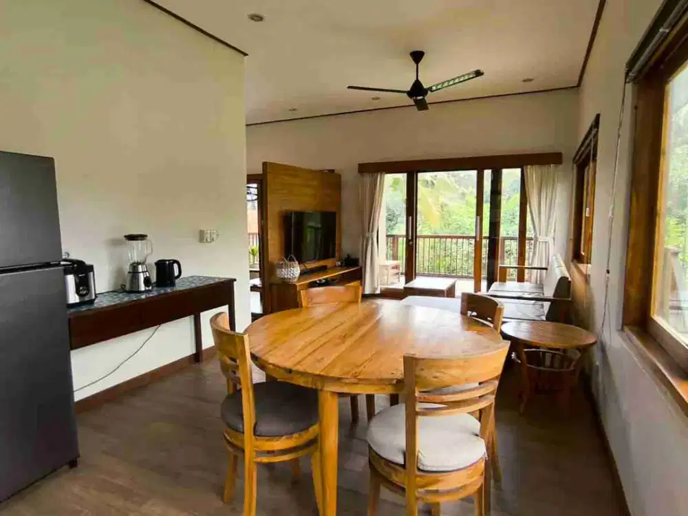 For rent private Vila 1 bedroom with private pool near Ubud