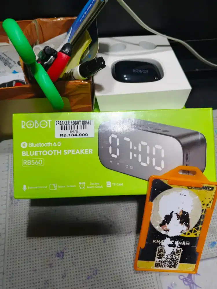 SPEAKER ROBOT RB560 Alarm Clock