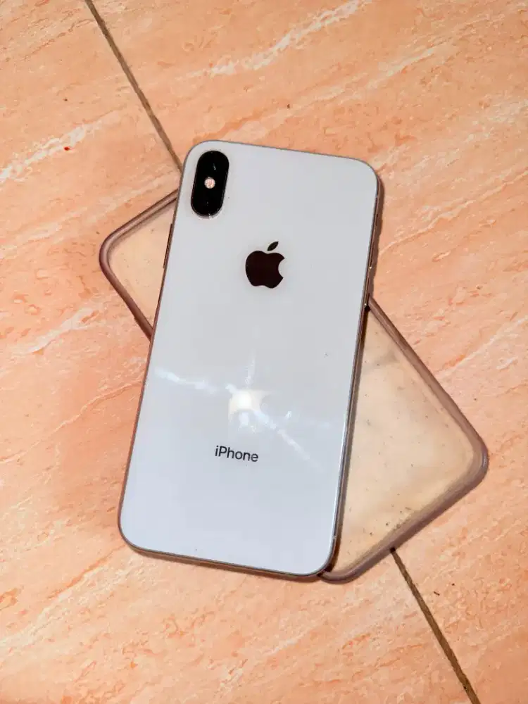 iphone xs 64gb silver batangan