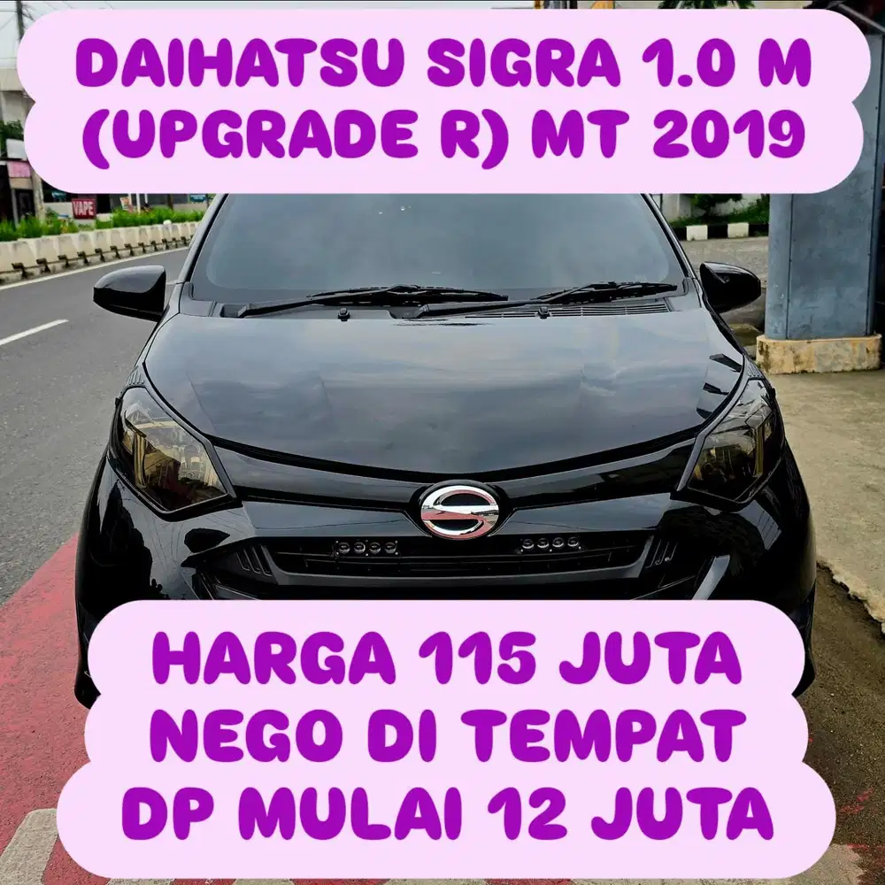 Daihatsu Sigra 2019 Bensin DP 12 JUTA