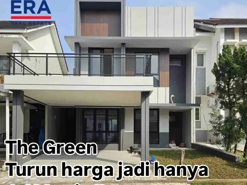 Dijual Harga Turun Rumah Baru di The Green BSD City