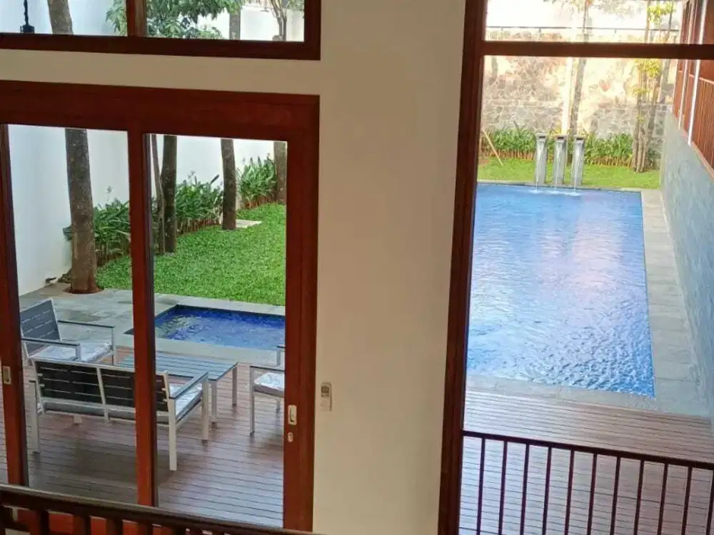 Dijual Rumah Mewah Baru Bangun Di kemang Selatan Bebas Banjir