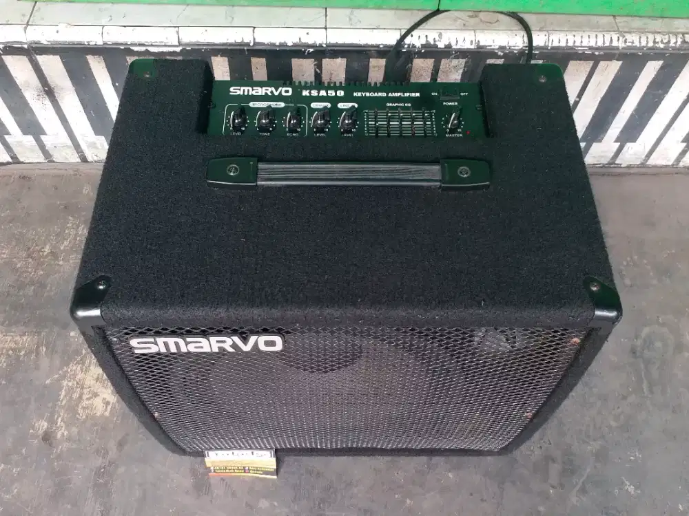 YULODIA BEKASI-smarvo ampli keyboard/drum elecktrik/karaoke like new