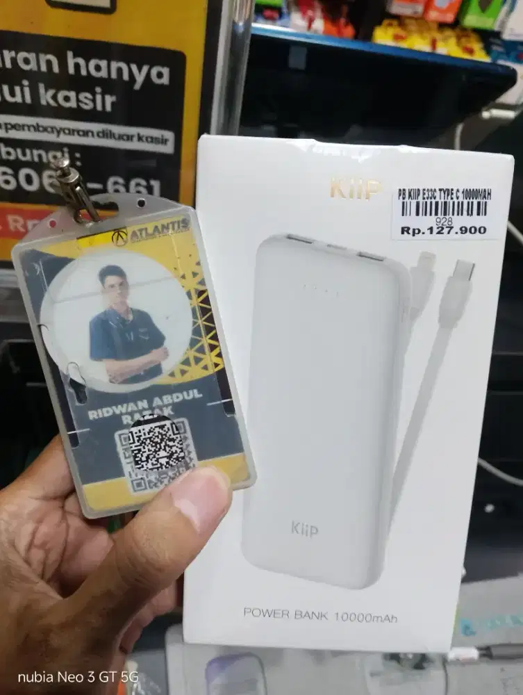 PB KIIP E33C TYPE C 10000MAH | ATLANTIS DAHSYAT
