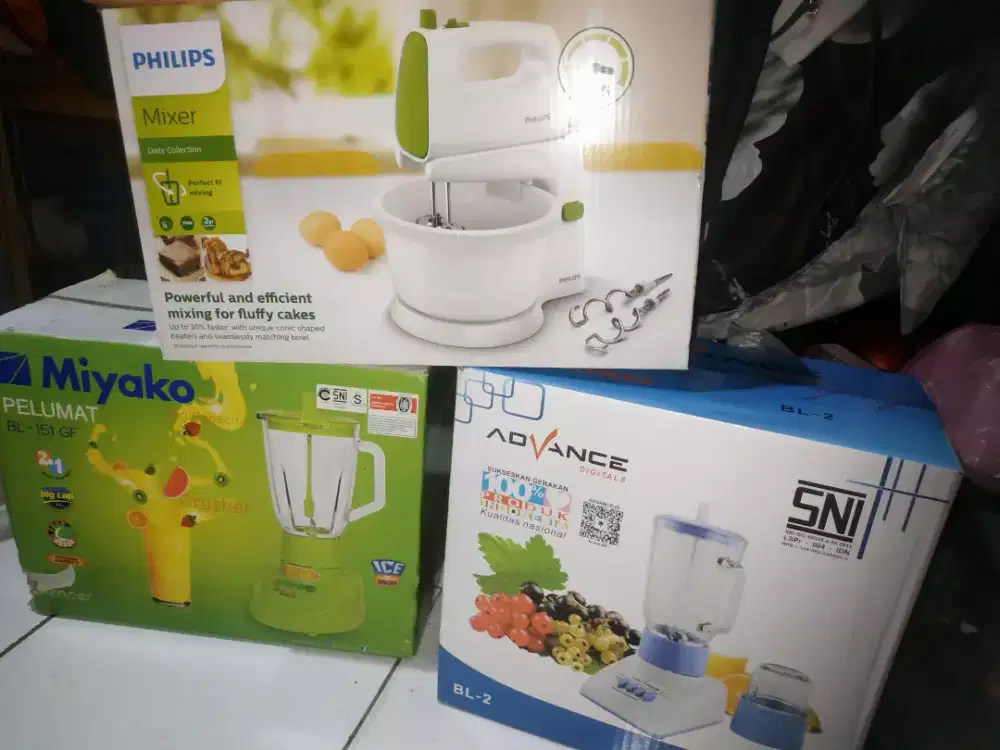 Blender 2 in 1 dan mixer