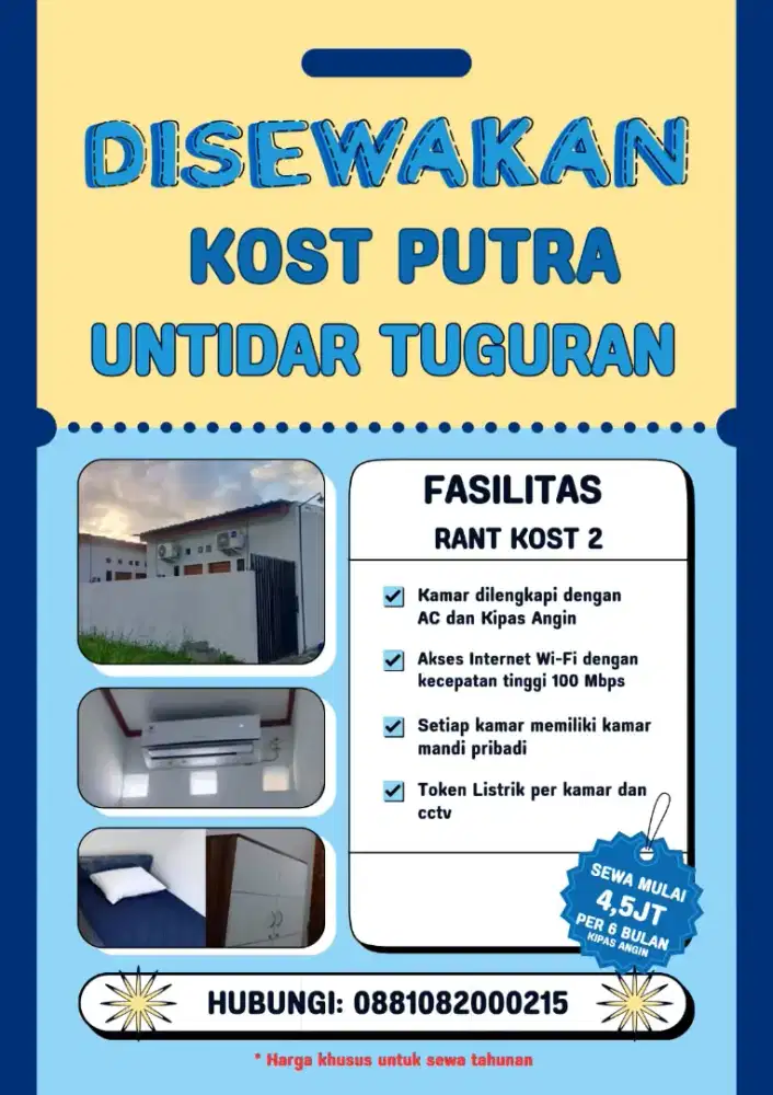 Kost Putra Untidar Tuguran