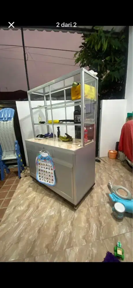 Jual etalase 180 x 120