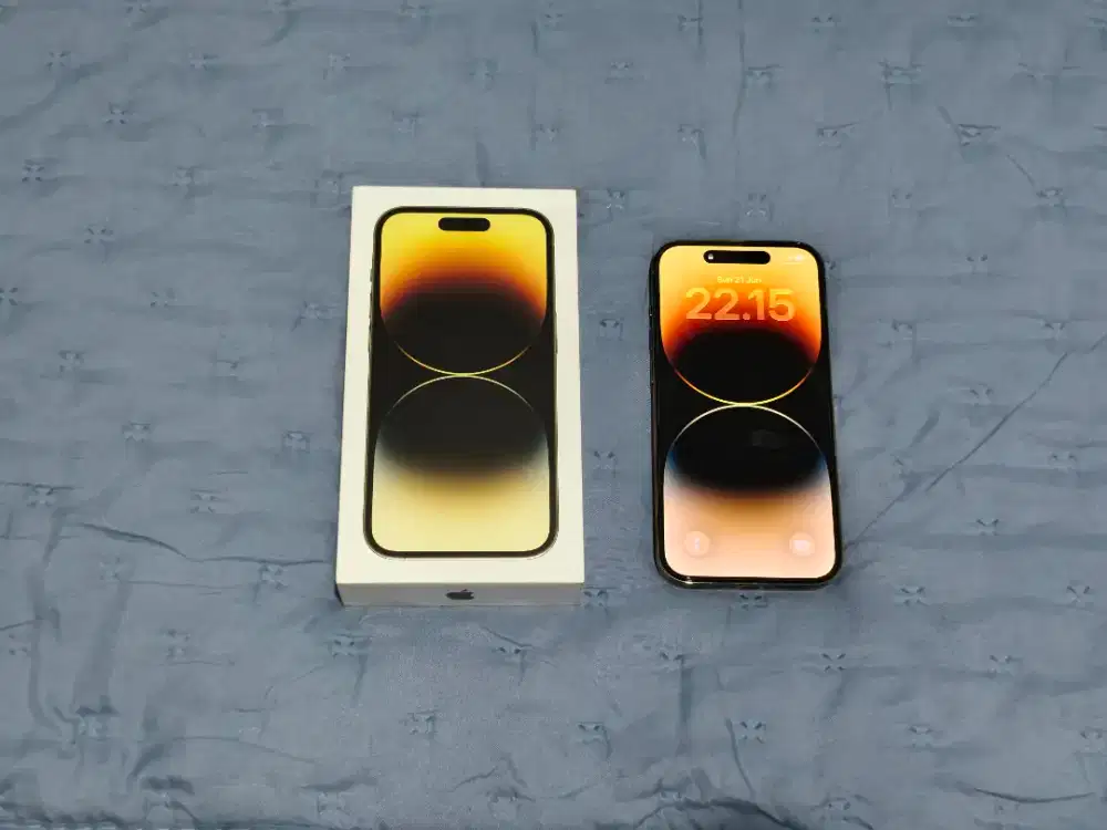 Iphone 14 pro gold 1TB resmi