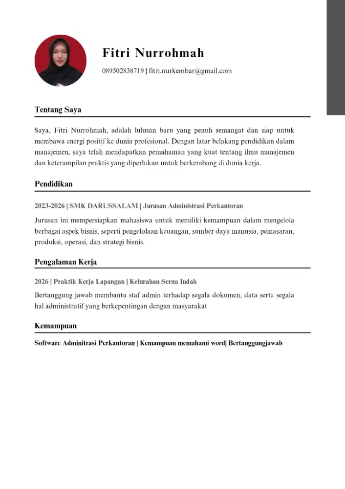 Mencari lowongan dibagian apa saja