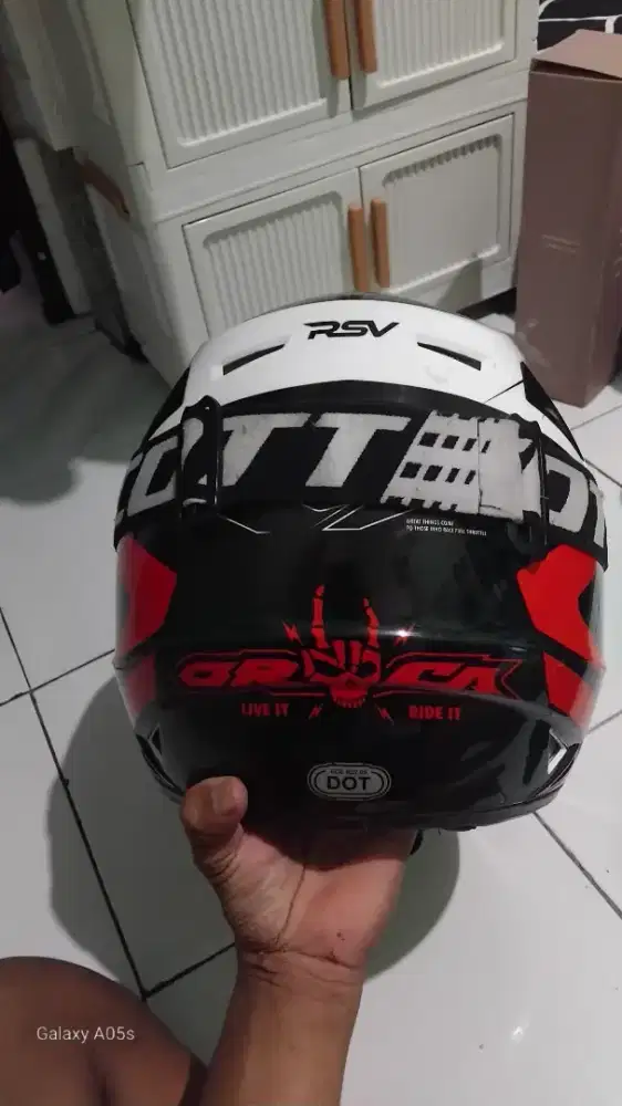 jual hlem ori rsv cocok untuk supermotoan