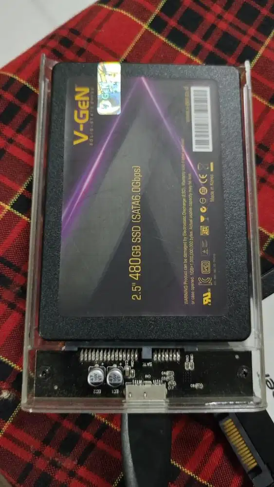 SSD VGEN 480GB sehat sentosa layak pakai