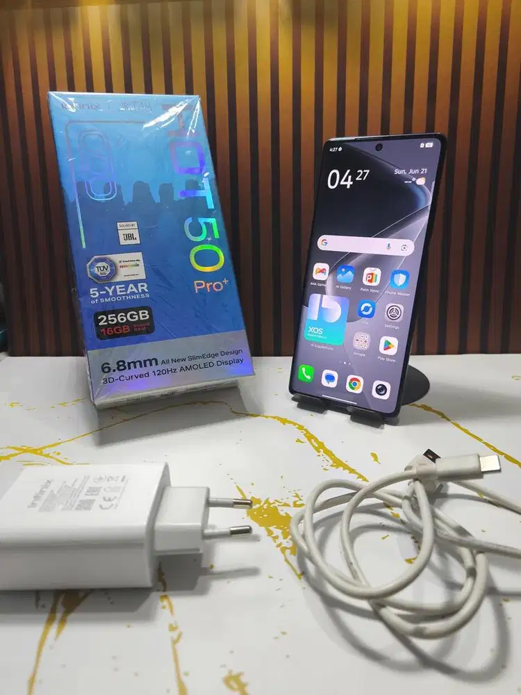 Infinix Hot 50 Pro+ Plus 8/256 Fullset Garansi On