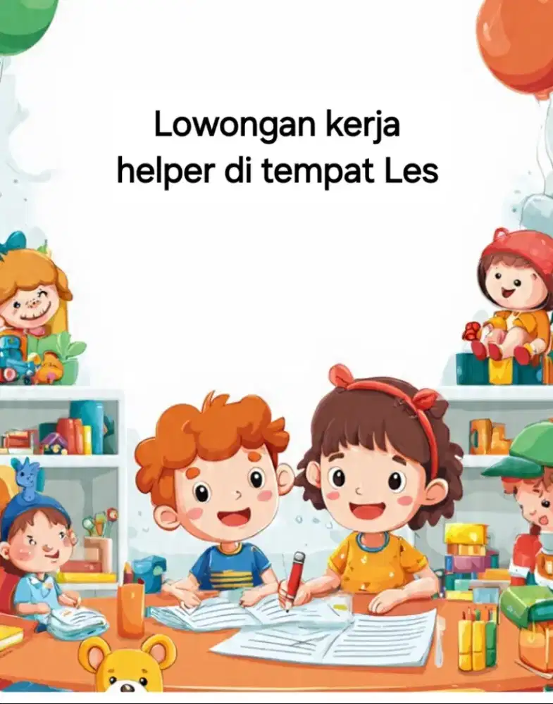 Helper di tempat les