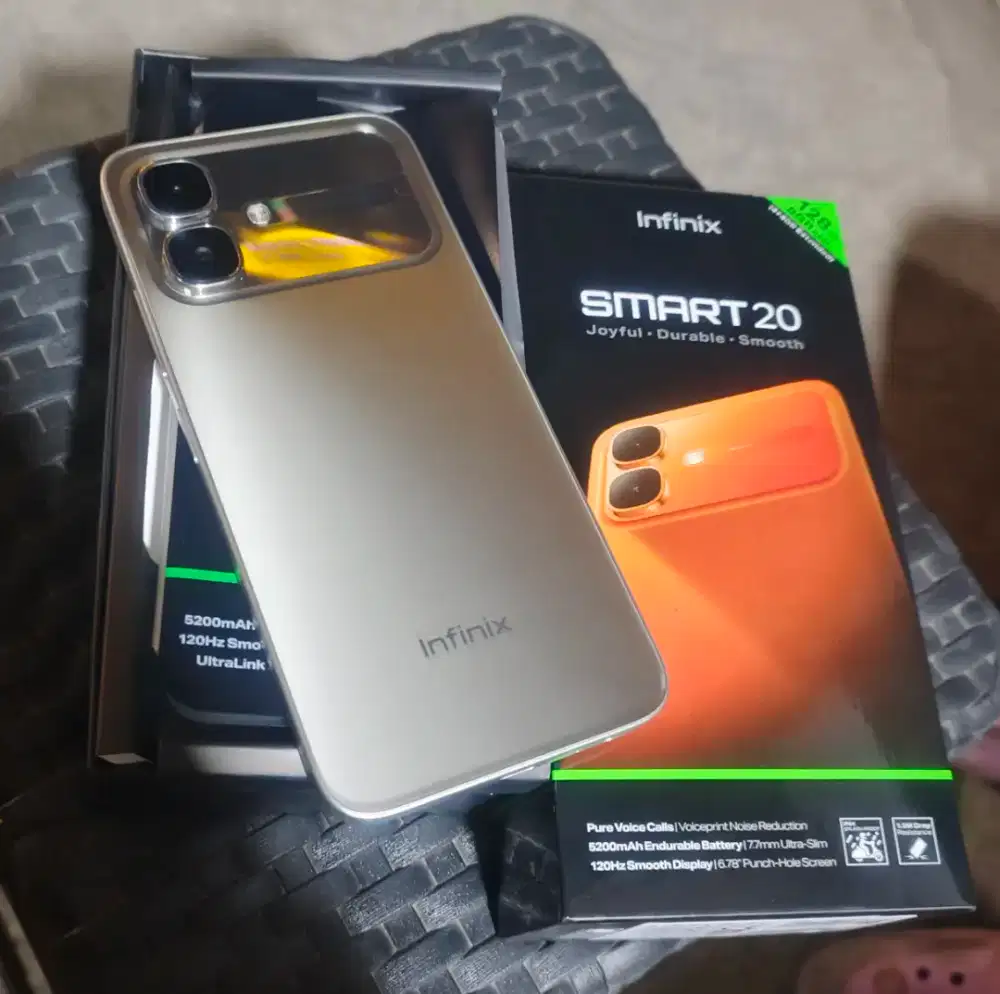 Infinix smart 20 8/128gb garansi panjang mulus