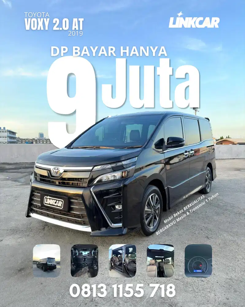 [ DP 9 Jt ] Toyota VOXY 2.0 AT 2019
