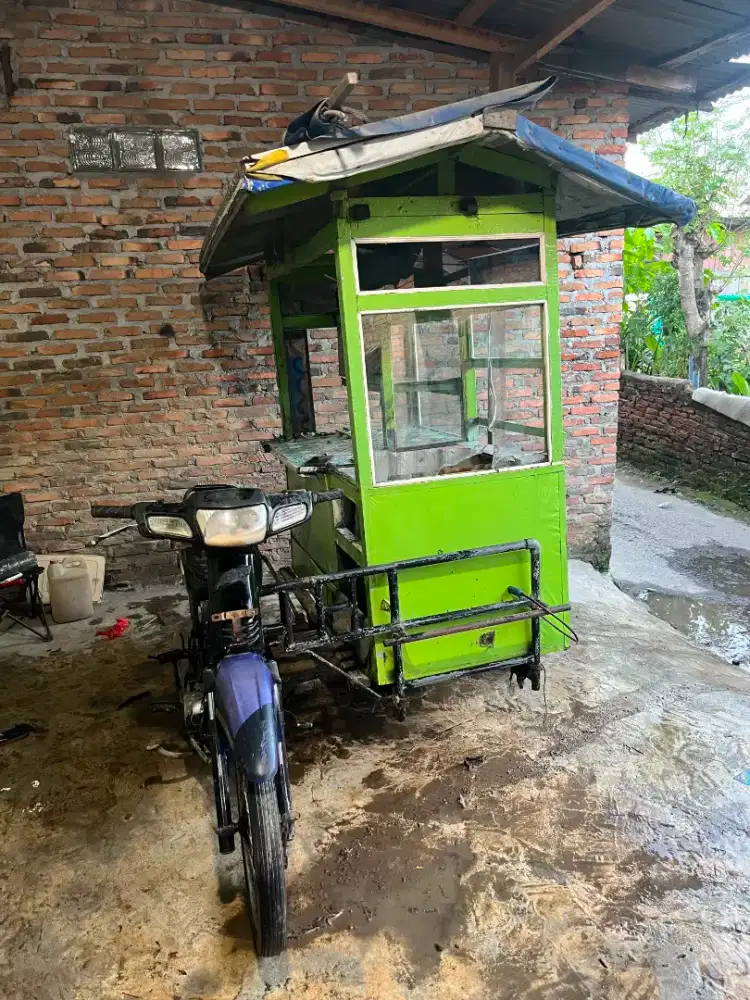Jual Becak jualan