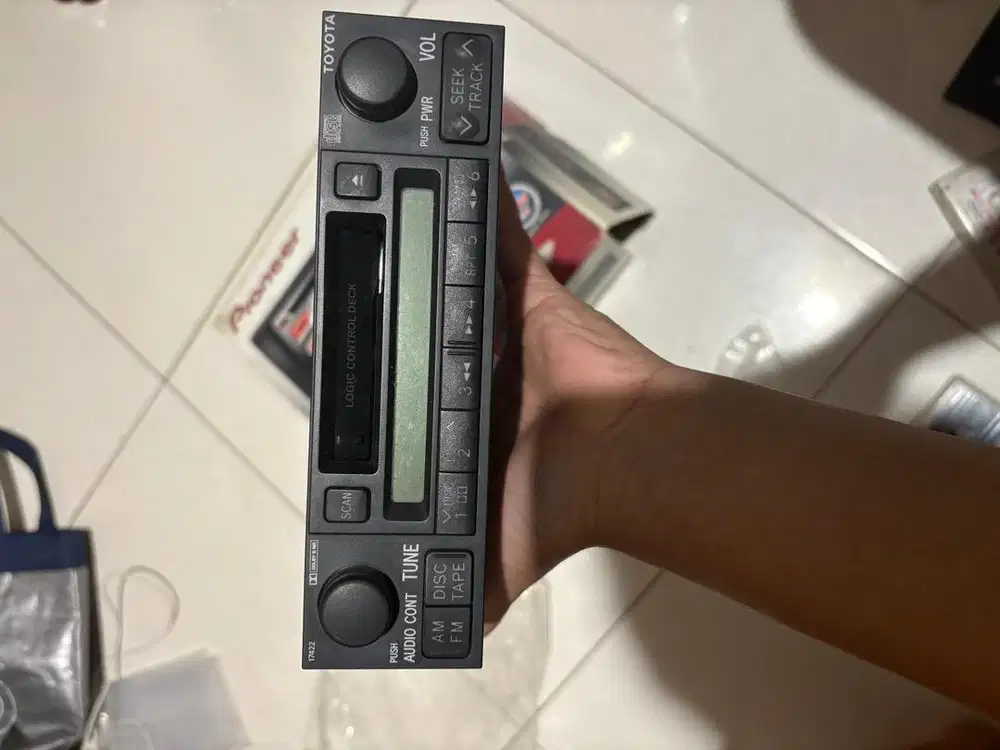 Head Unit Tape Mobil Avanza Xenia Lama Original OEM