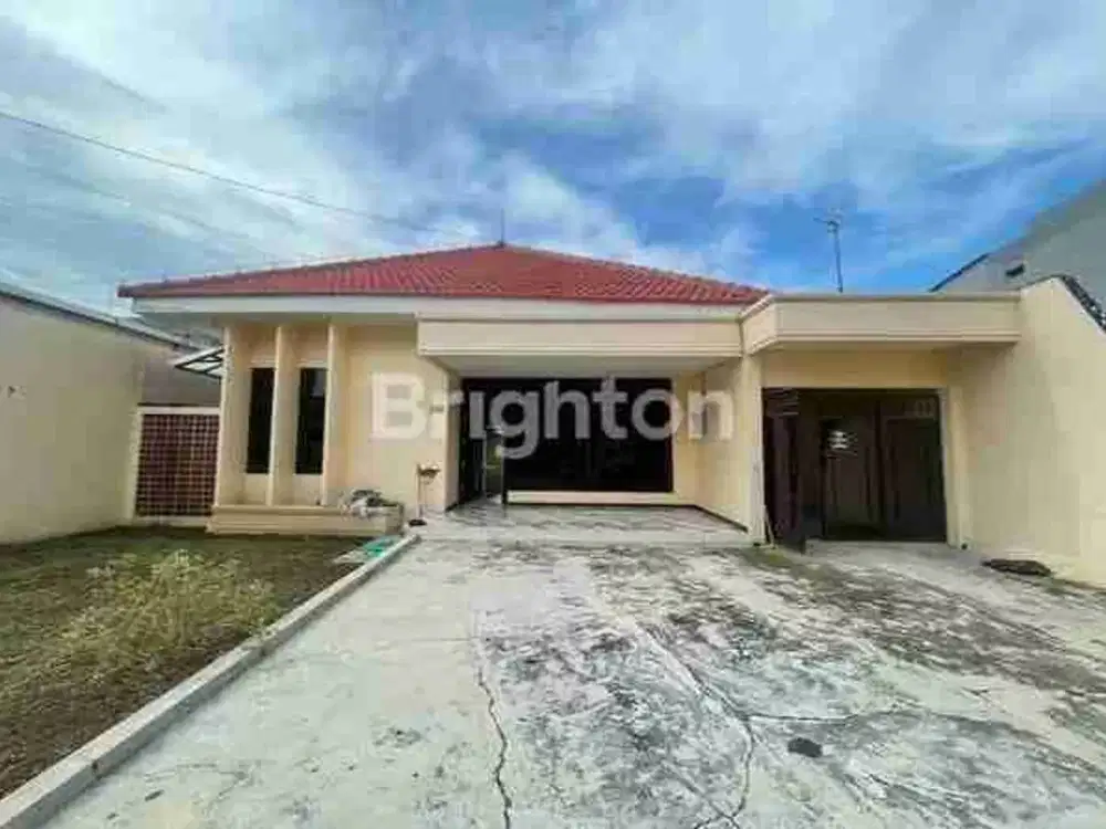 TENGGILIS rumah 1 Lantai sangat luas dan murah BU dekat Univ. UBAYA, Prapen dan A.yani