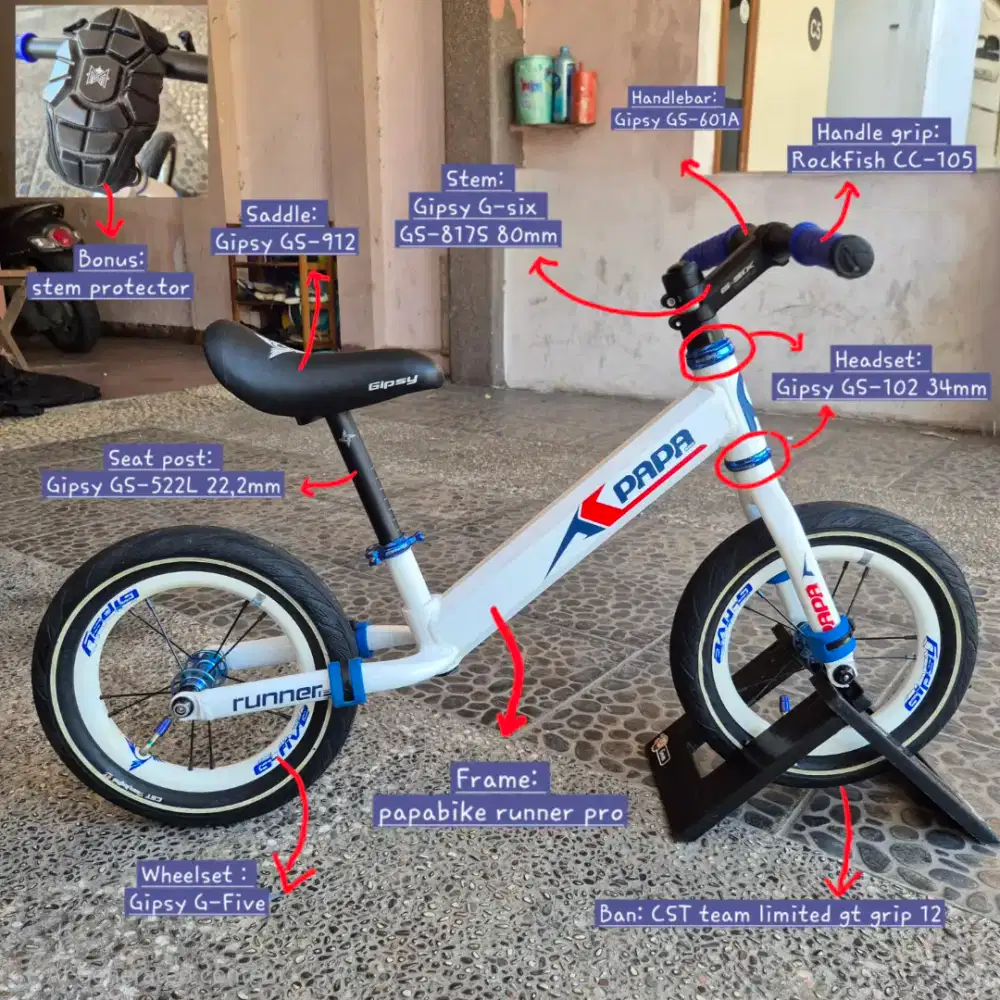PRELOVE PUSH BIKE RACING FULL SET